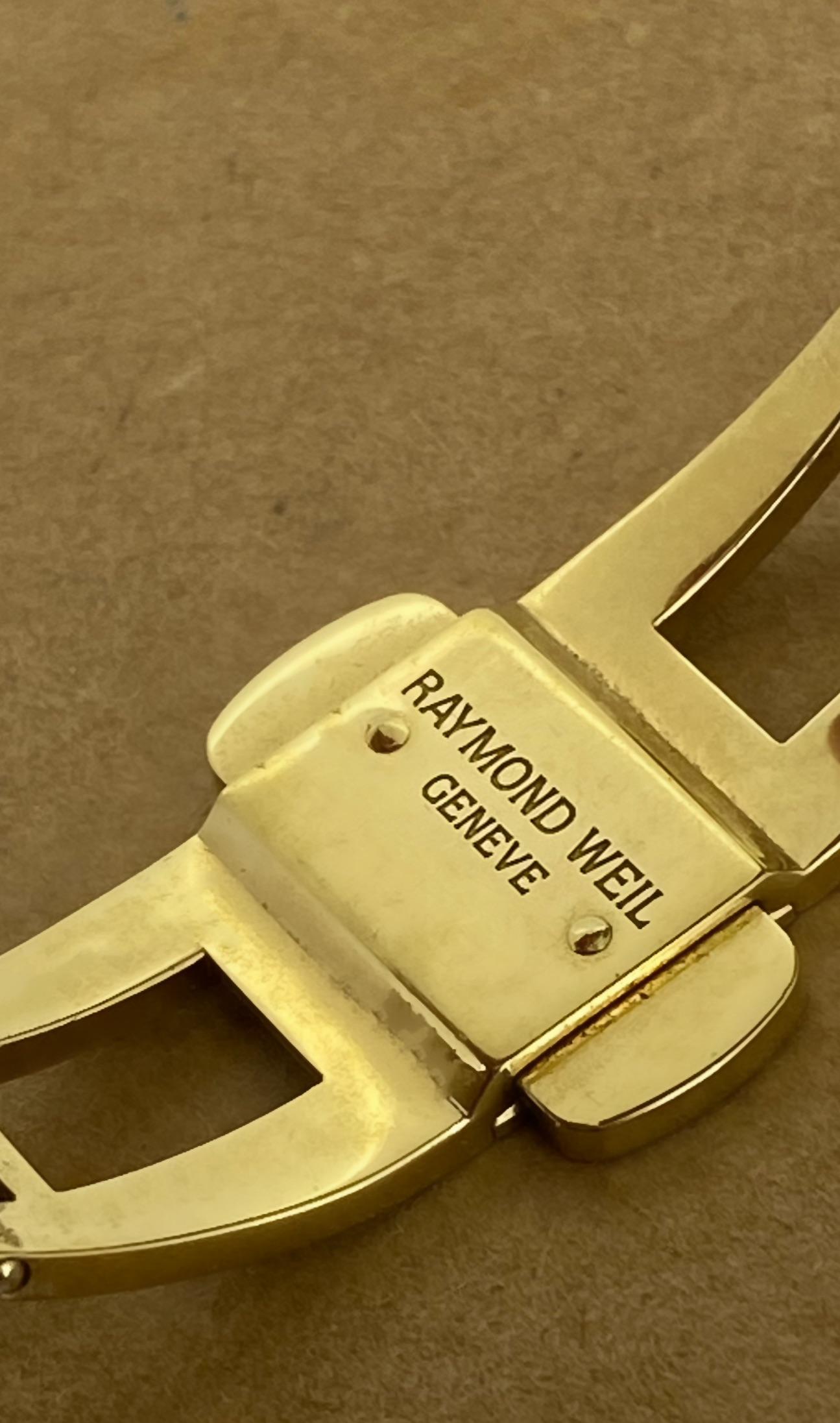 Raymond Weil Geneve ref 5590 Collection Tango 38mm Quarz Herrenuhr mit Datum im Angebot 1