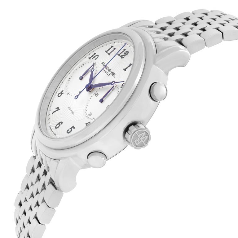 Raymond Weil Maestro Steel Silver Dial Automatic Mens Watch 4830
