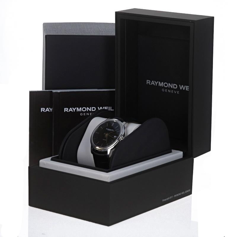 Raymond Weil Maestro Men's Wristwatch 2237-STC-20011 Stainless Automatic 1YrWnty For Sale 2