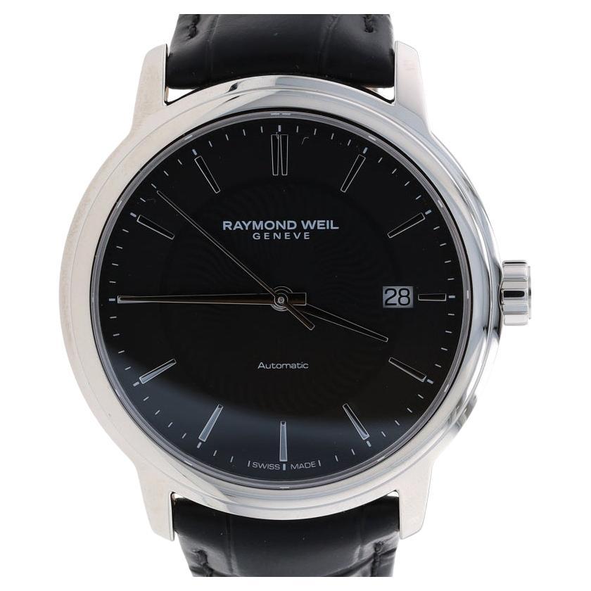 Raymond Weil Maestro Men's Wristwatch 2237-STC-20011 Stainless Automatic 1YrWnty For Sale