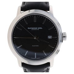 Used Raymond Weil Maestro Men's Wristwatch 2237-STC-20011 Stainless Automatic 1YrWnty
