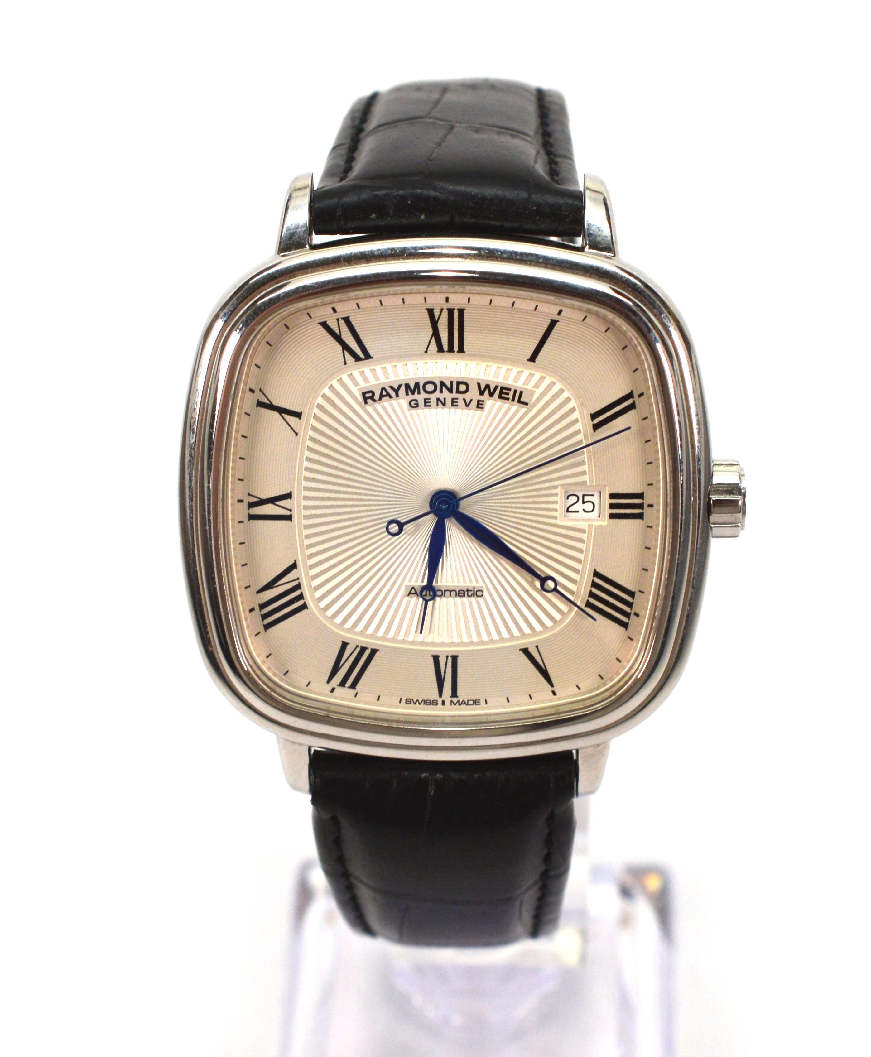 Raymond Weil Maestro STC-00659 Montre-bracelet automatique pour hommes  en vente 6