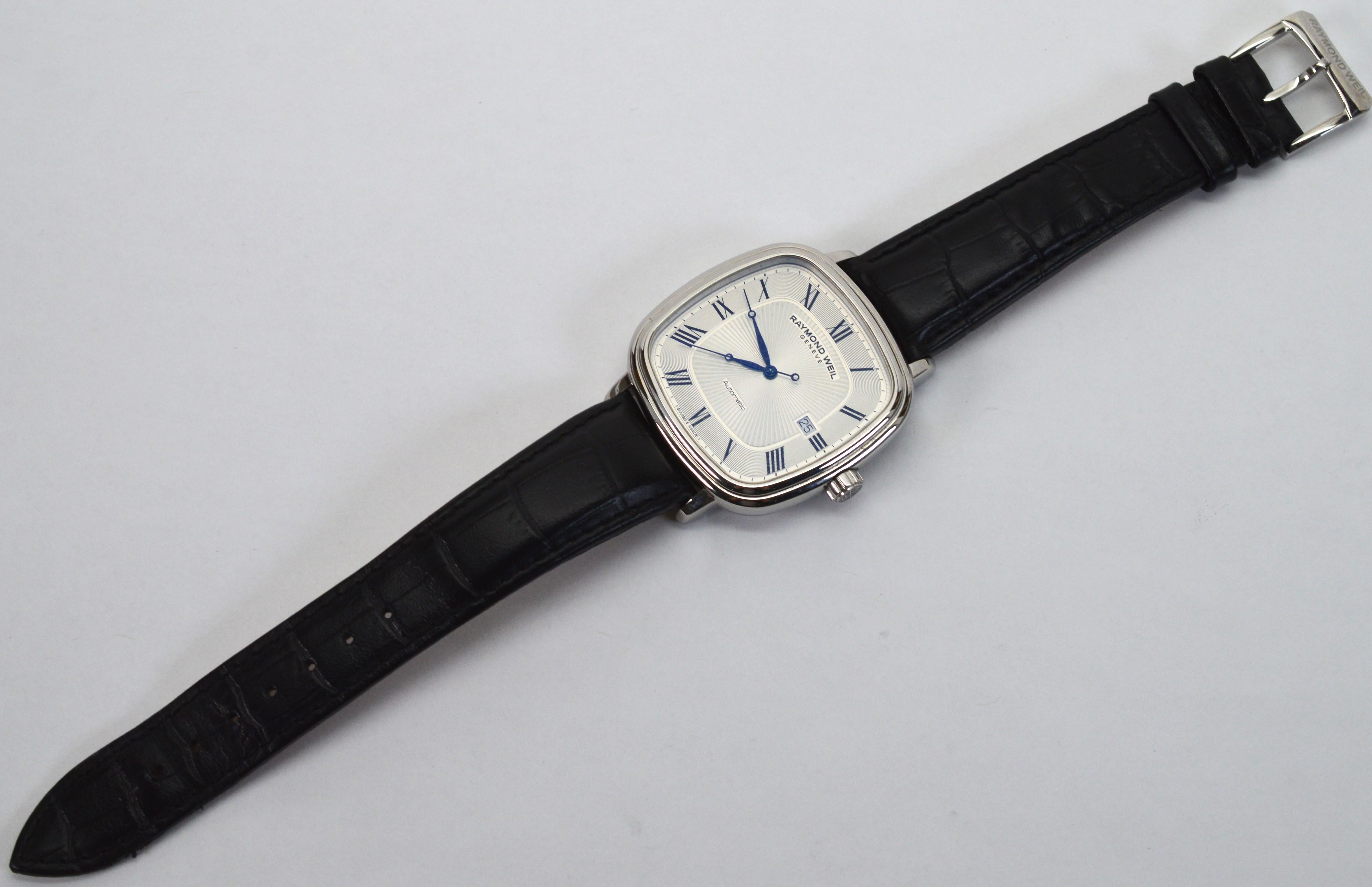 Raymond Weil Maestro STC-00659 Herren Automatik-Armbanduhr  im Angebot 4