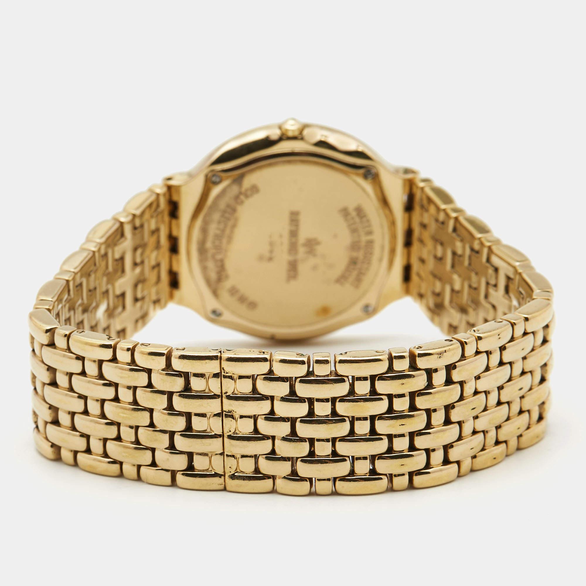 A timeless silhouette made of high-quality materials and packed with precision and luxury makes this Raymond Weil wristwatch the perfect choice for a sophisticated finish to any look. It is a grand creation to elevate the everyday experience.

