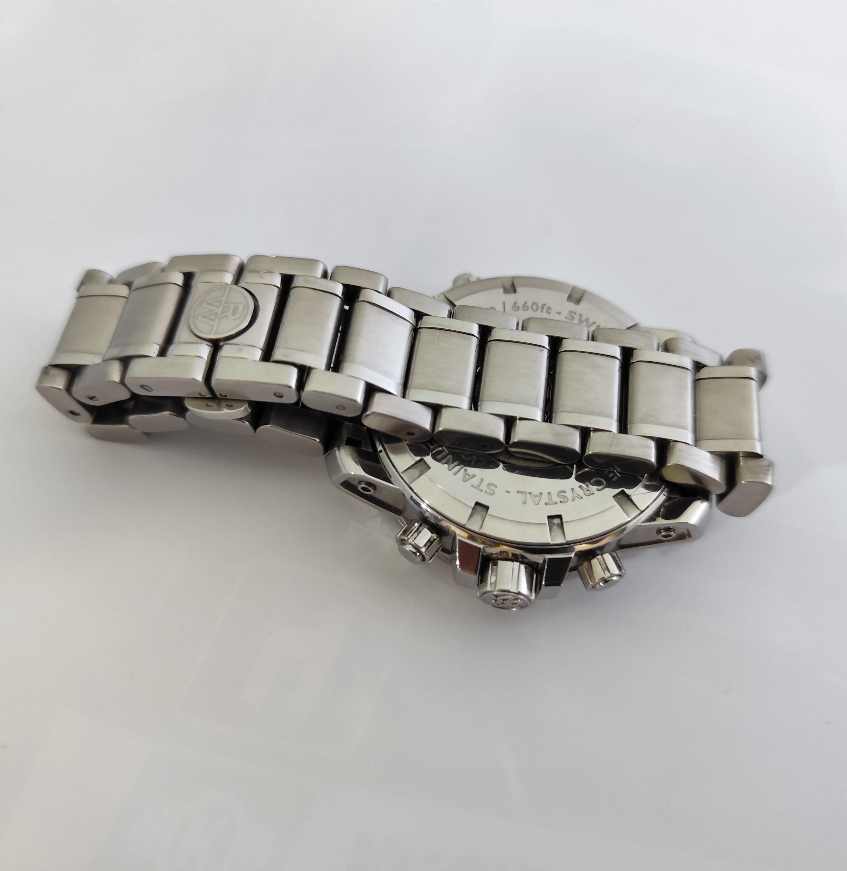 Raymond Weil Nabucco 7800 Cronografo Automatico Orologio da Uomo con scatola in vendita 12