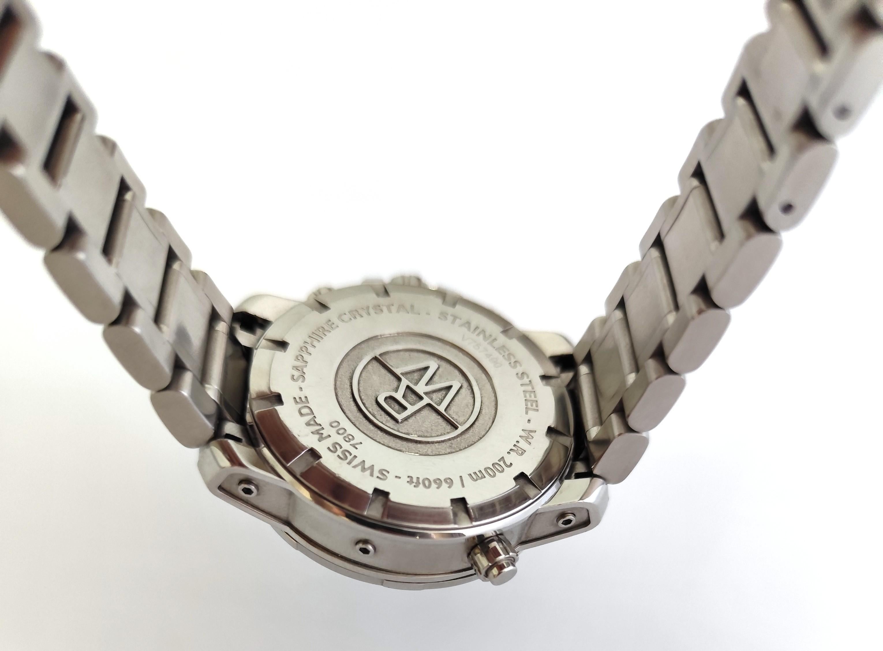 Raymond Weil Nabucco 7800 Cronografo Automatico Orologio da Uomo con scatola in vendita 13