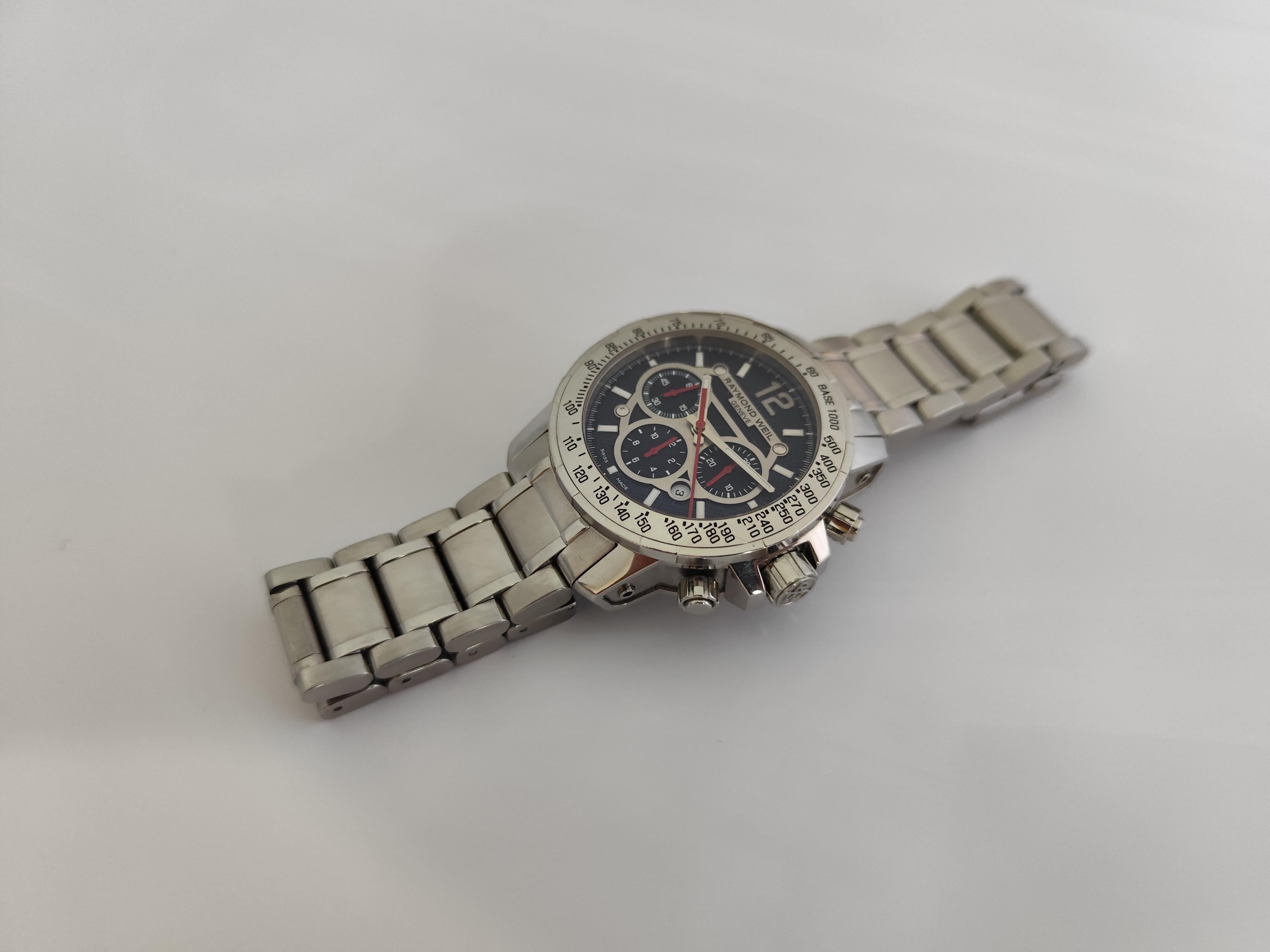 Raymond Weil Nabucco 7800 Cronografo Automatico Orologio da Uomo con scatola in vendita 1