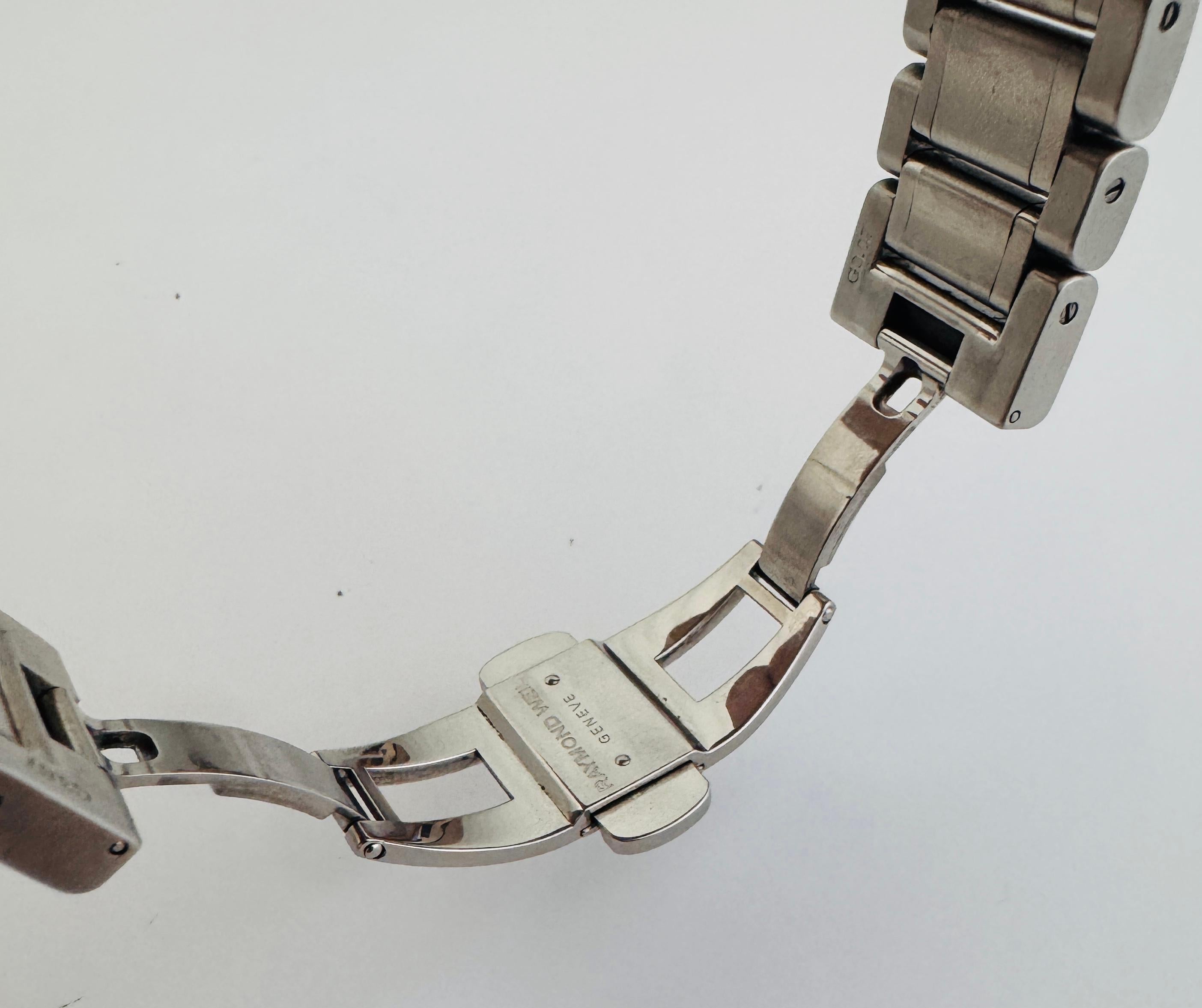 Raymond Weil Nabucco 7800 Cronografo Automatico Orologio da Uomo con scatola in vendita 6