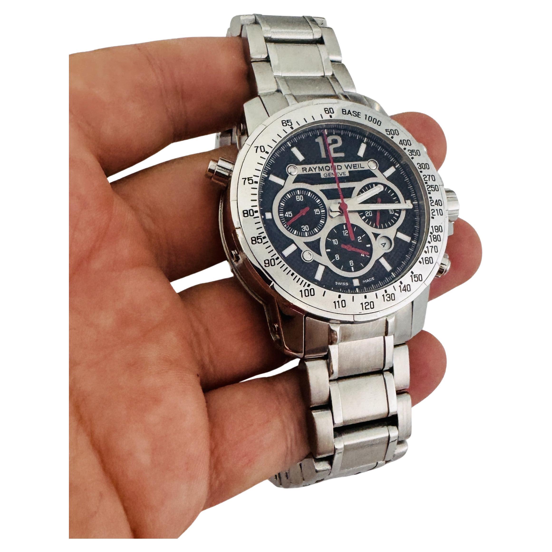 Raymond Weil Nabucco 7800 Cronografo Automatico Orologio da Uomo con scatola in vendita