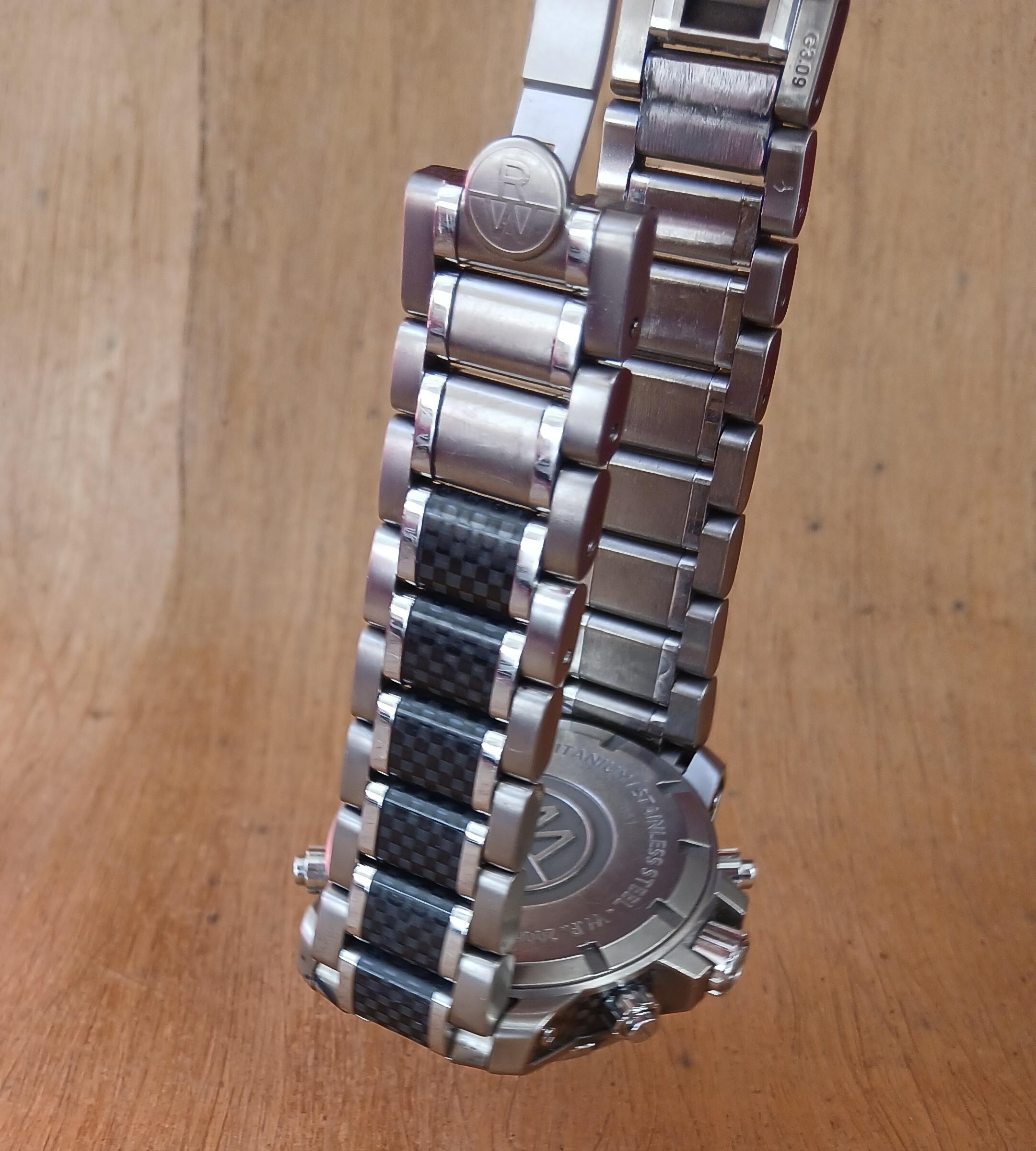 Uomo Raymond Weil Nabucco 7800 Cronografo Automatico in Titanio in vendita