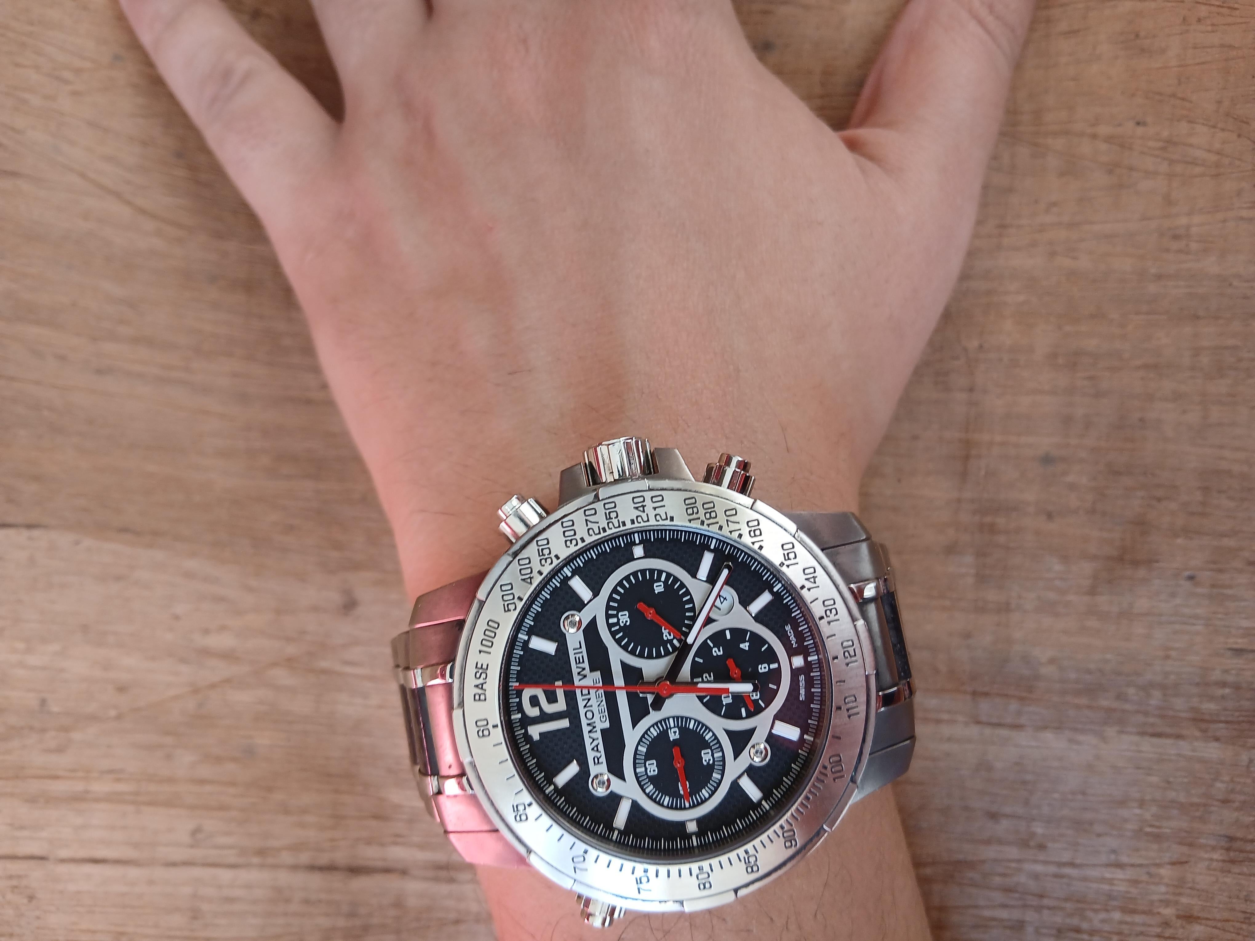 Raymond Weil Nabucco 7800 Cronografo Automatico in Titanio in vendita 4