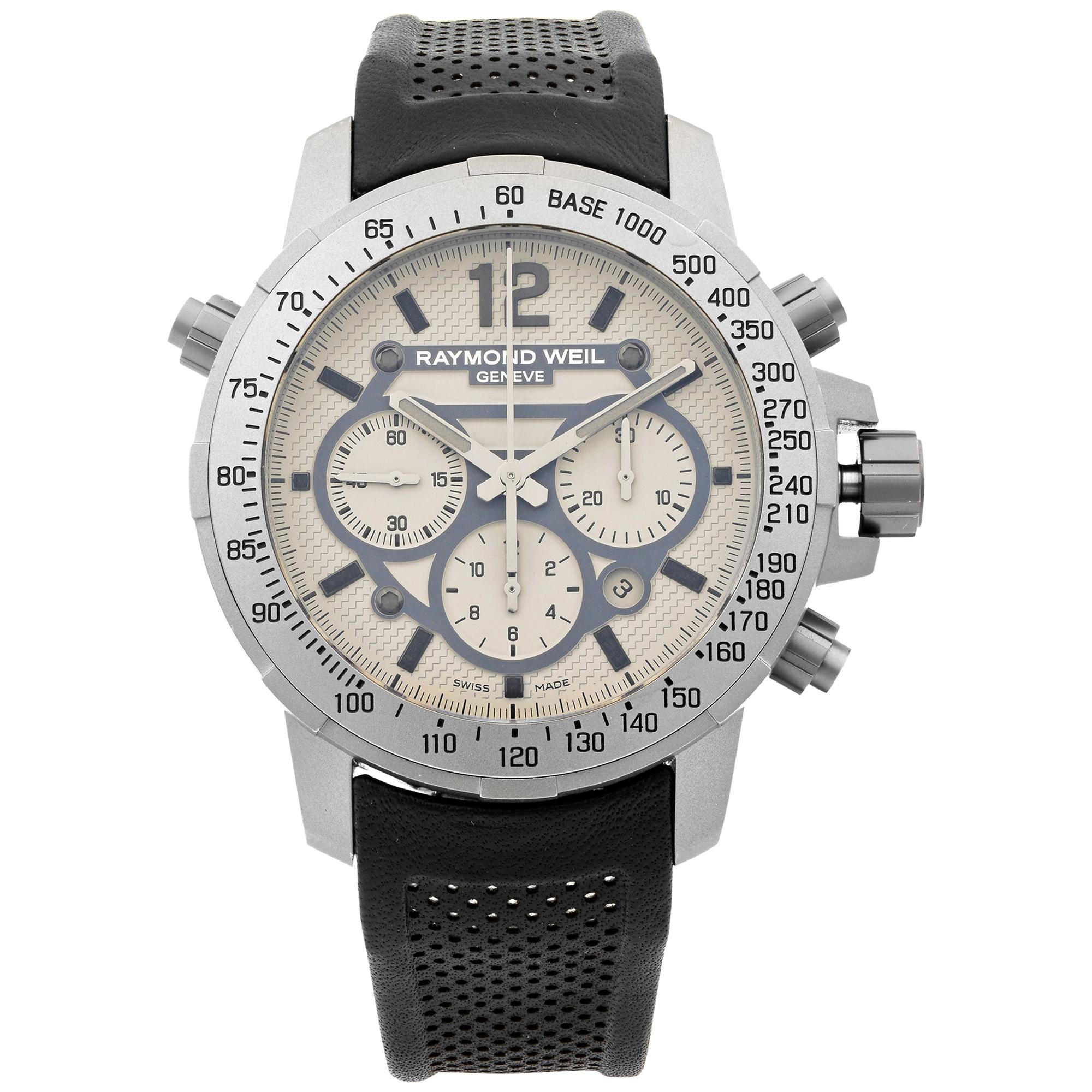 Raymond Weil Nabucco Titanium Gray Dial Automatic Men's Watch 7820-STC-05607
