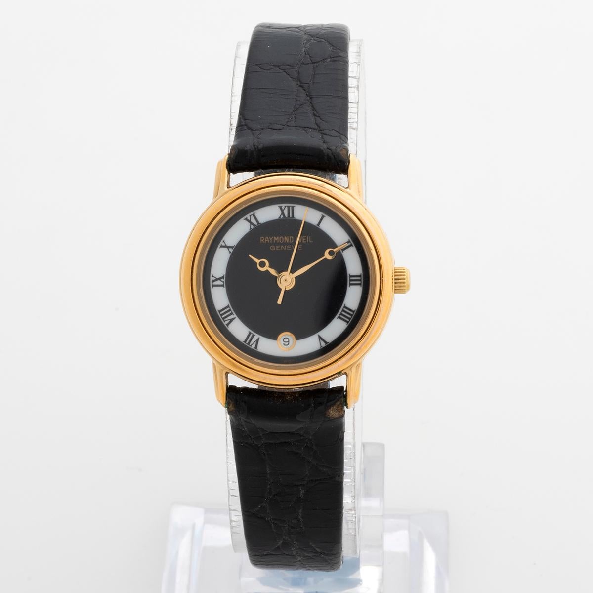Women's or Men's Raymond Weil Neo Vintage Watch Set, Ref 5532. Art Deco Style. Year 1992