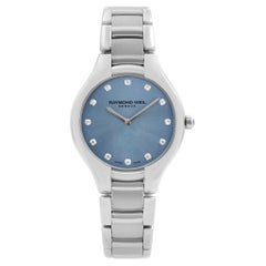 Raymond Weil Noemia Orologio da donna con quadrante blu e diamanti 5132-ST-50081