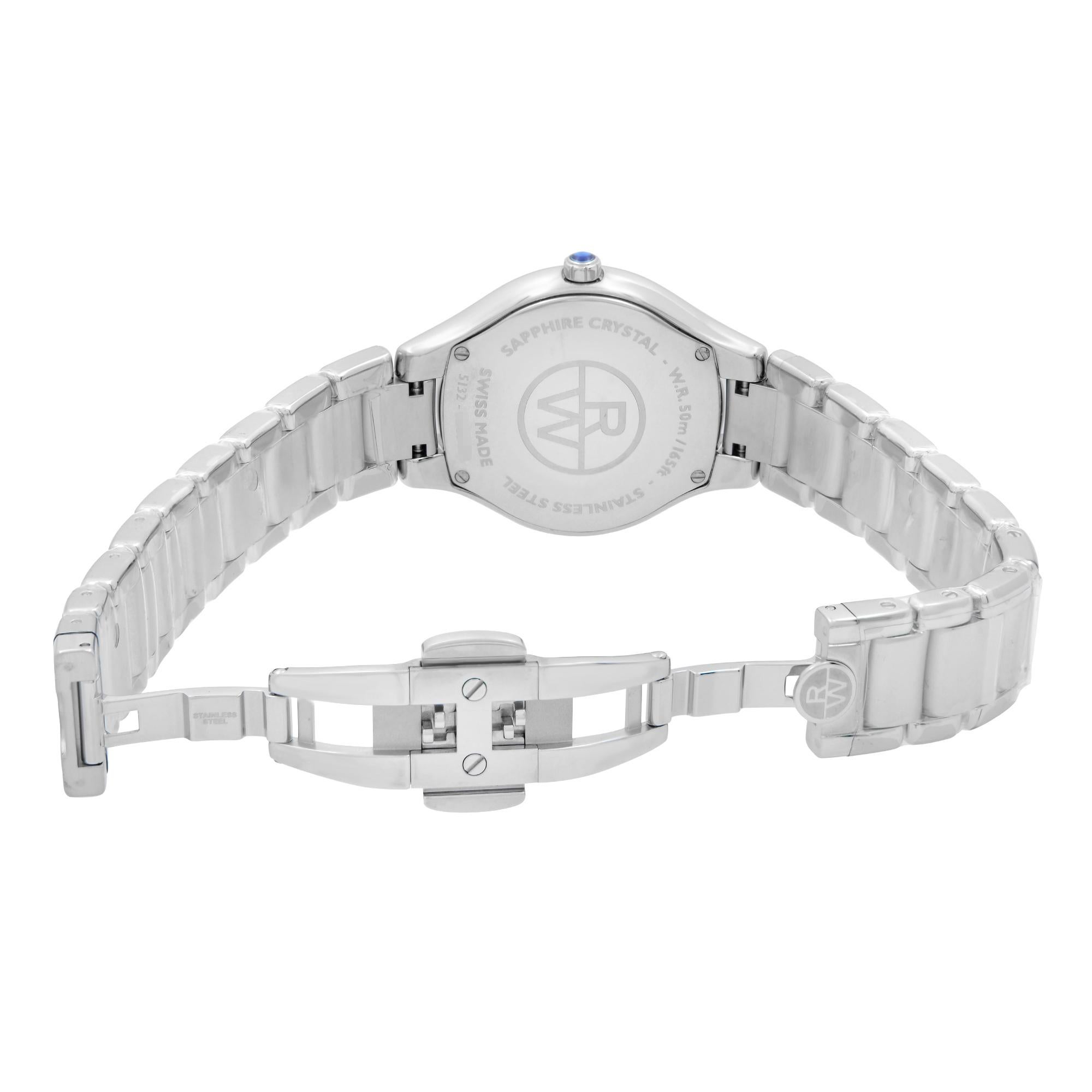 Raymond Weil Noemia Stainless Steel MOP Dial Quartz Ladies Watch 5132-ST-97001 2