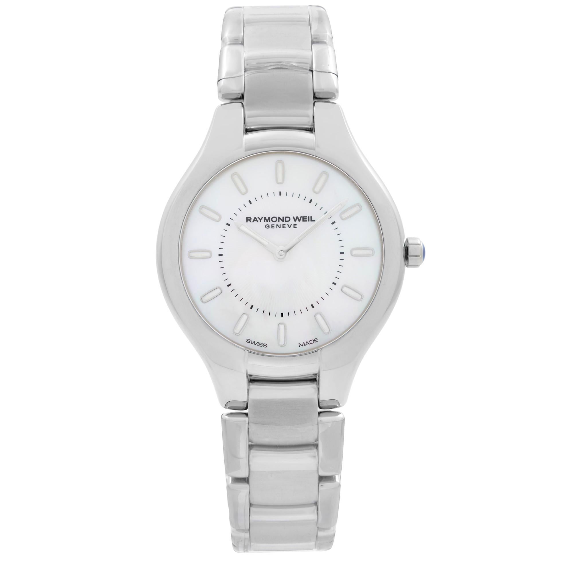 Raymond Weil Noemia Stainless Steel MOP Dial Quartz Ladies Watch 5132-ST-97001