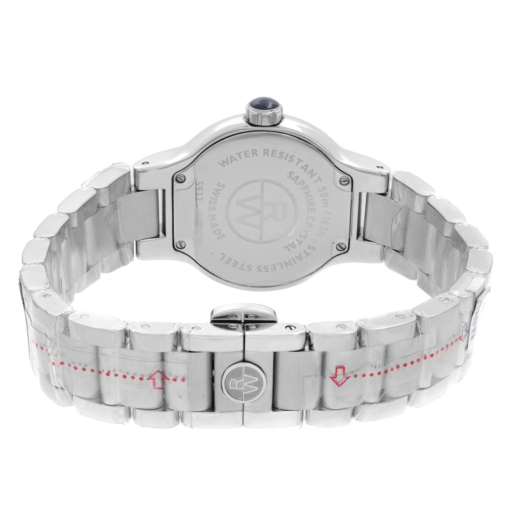 Raymond Weil Noemia Steel Diamond MOP Dial Quartz Ladies Watch 5932-STS-00995 1