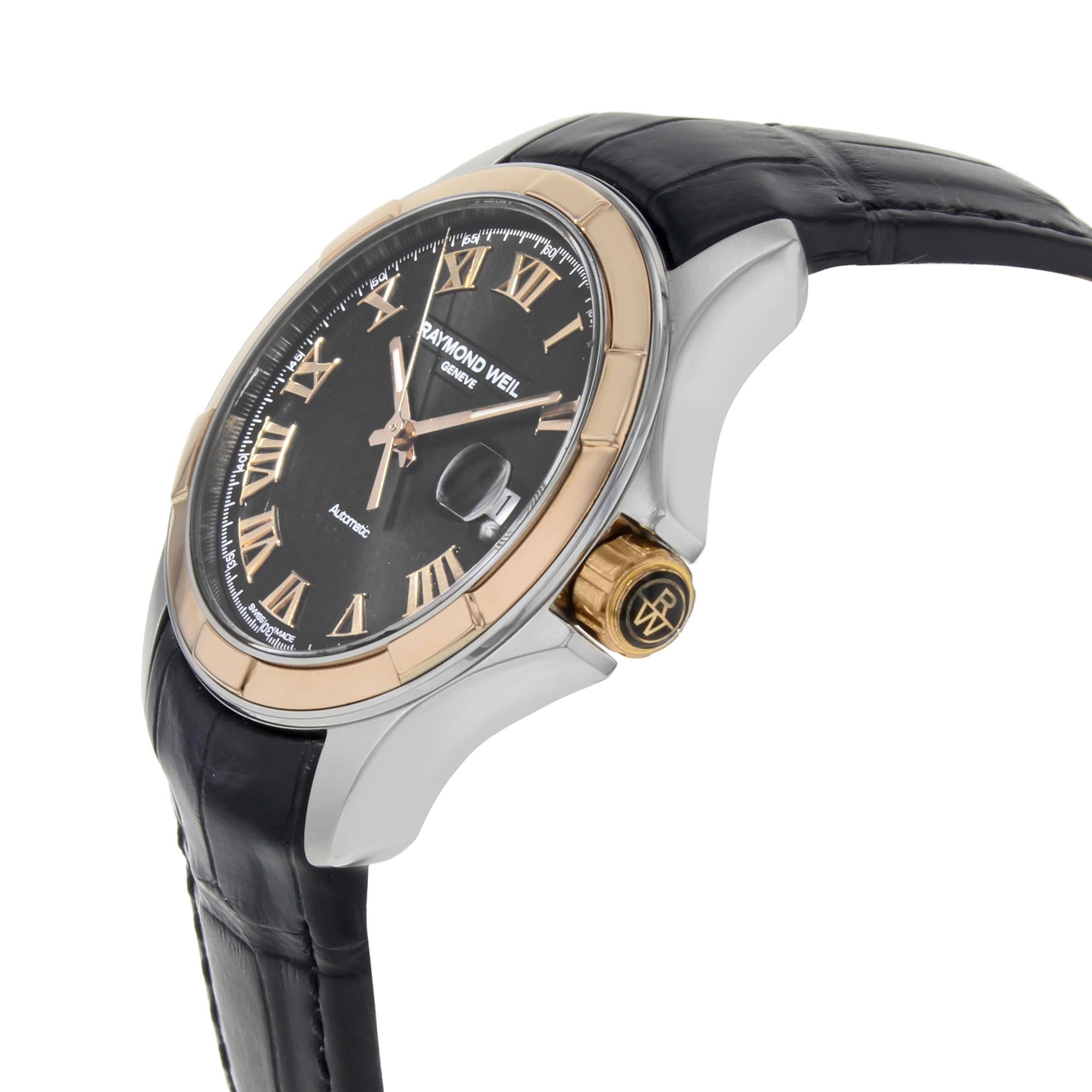 raymond weil parsifal 23k gold 10805g