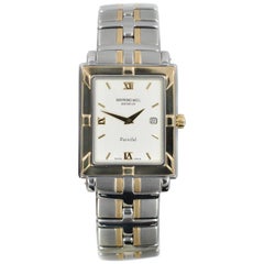 Raymond Weil Parsifal 9330 Men Quartz Two-Tone Stainless Steel Watch White Dial