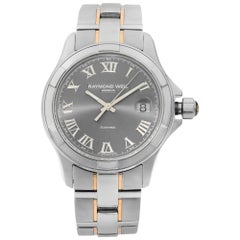 Montre homme Raymond Weil Parsifal en acier inoxydable cadran romain automatique 2970