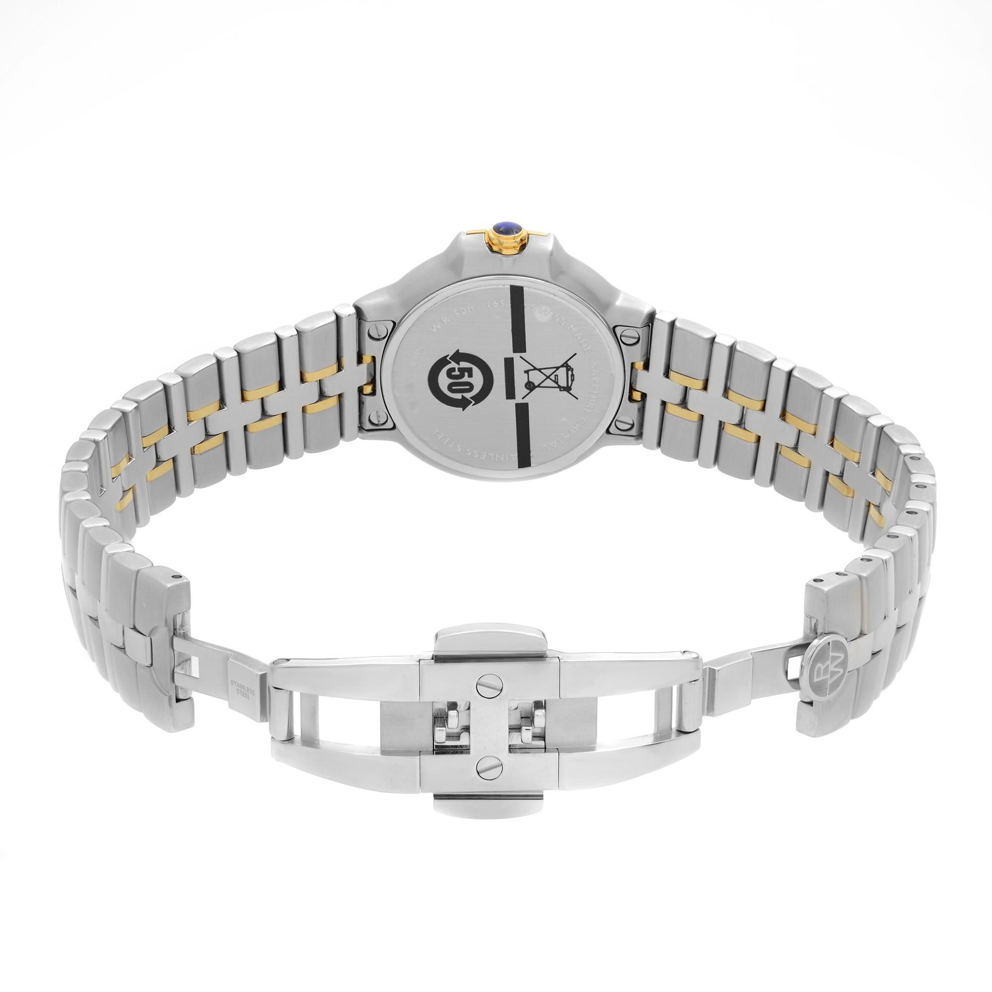 Women's Raymond Weil Parsifal Steel Diamond White MOP Dial Ladies Watch 5180-STP-00995