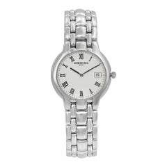 Raymond Weil Parsifal White Roman Dial Steel Quartz Ladies Watch 8810-SSR