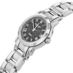 Raymond Weil Saxo Steel Black Roman Dial Quartz Ladies Watch 9621S-BR