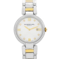 Raymond Weil Shine Two-Tone Steel White MOP Dial Ladies Watch 1600-SPS-00995