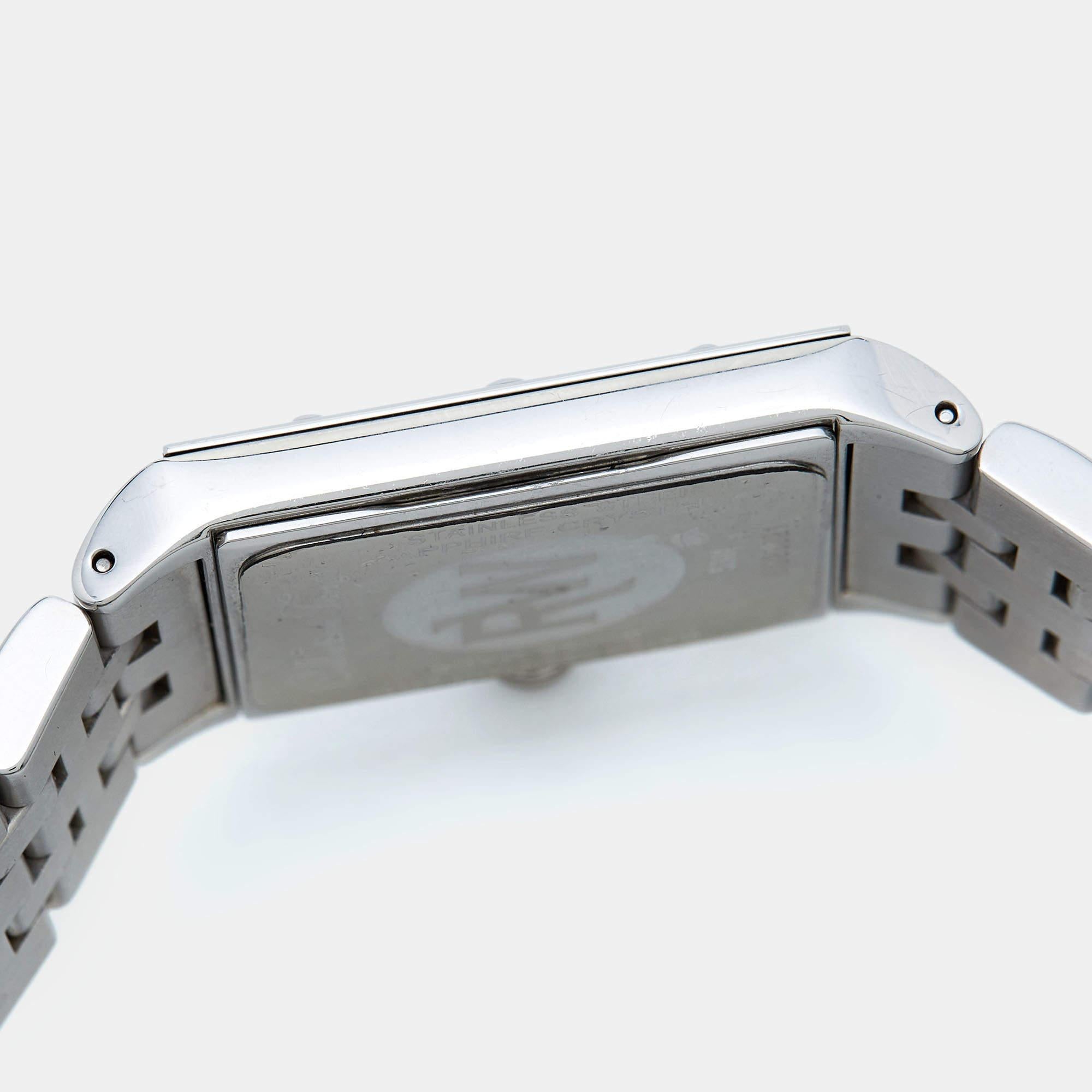 Raymond Weil Silver Stainless Steel Tango 5381-ST-00658 Unisex Wristwatch 28 mm In Good Condition In Dubai, Al Qouz 2