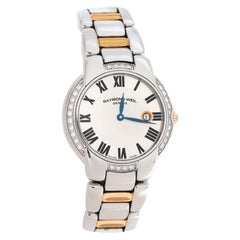 Raymond Weil Silver Two-Tone Stainless Steel Jasmine Women's Wristwatch 29MM