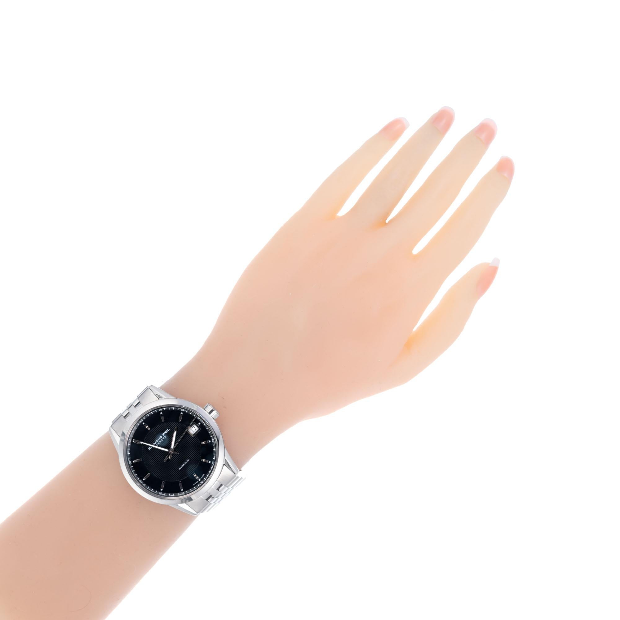 Women's or Men's Raymond Weil Stainless Steel Automatic Wristwatch