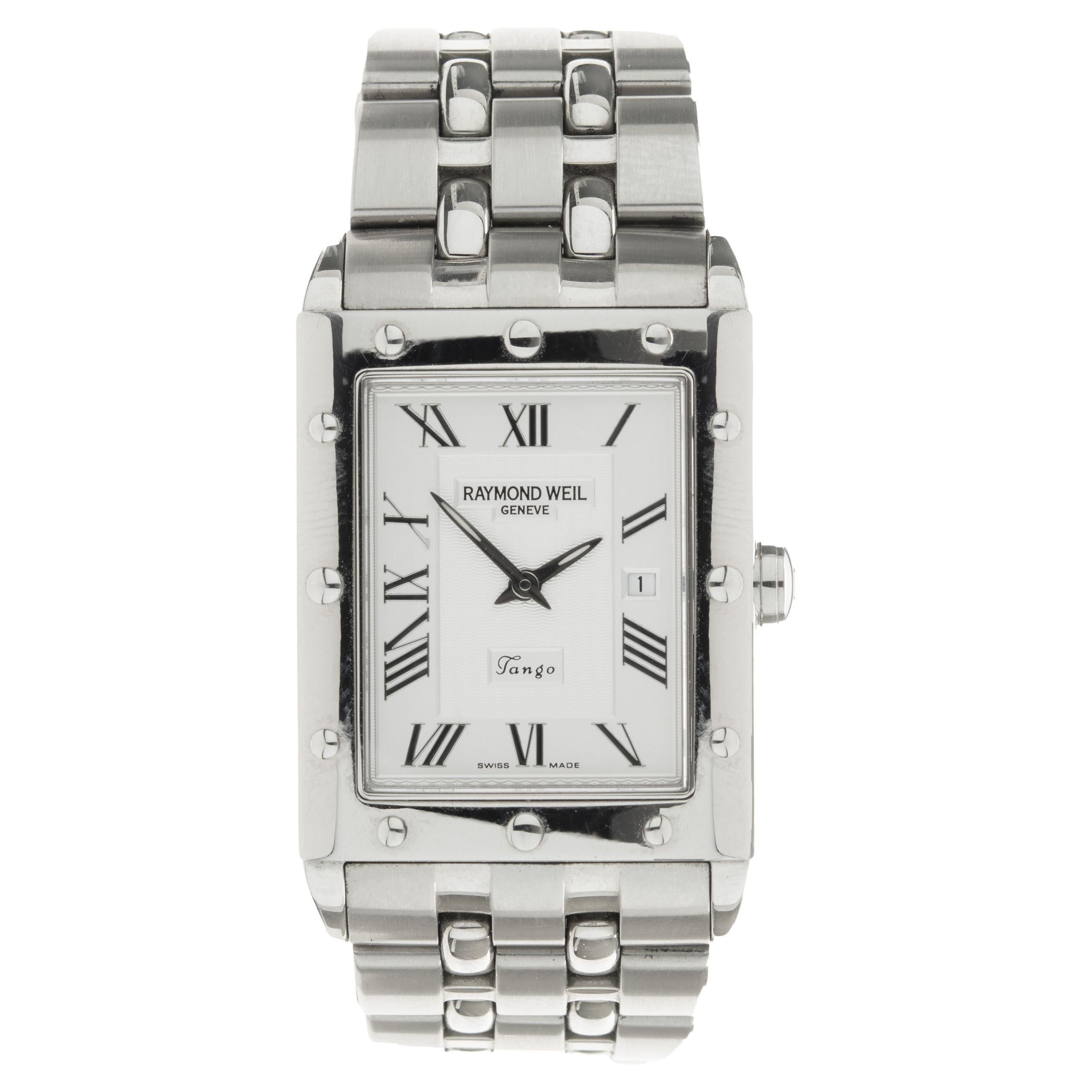 Raymond Weil Stainless Steel Tango For Sale at 1stDibs