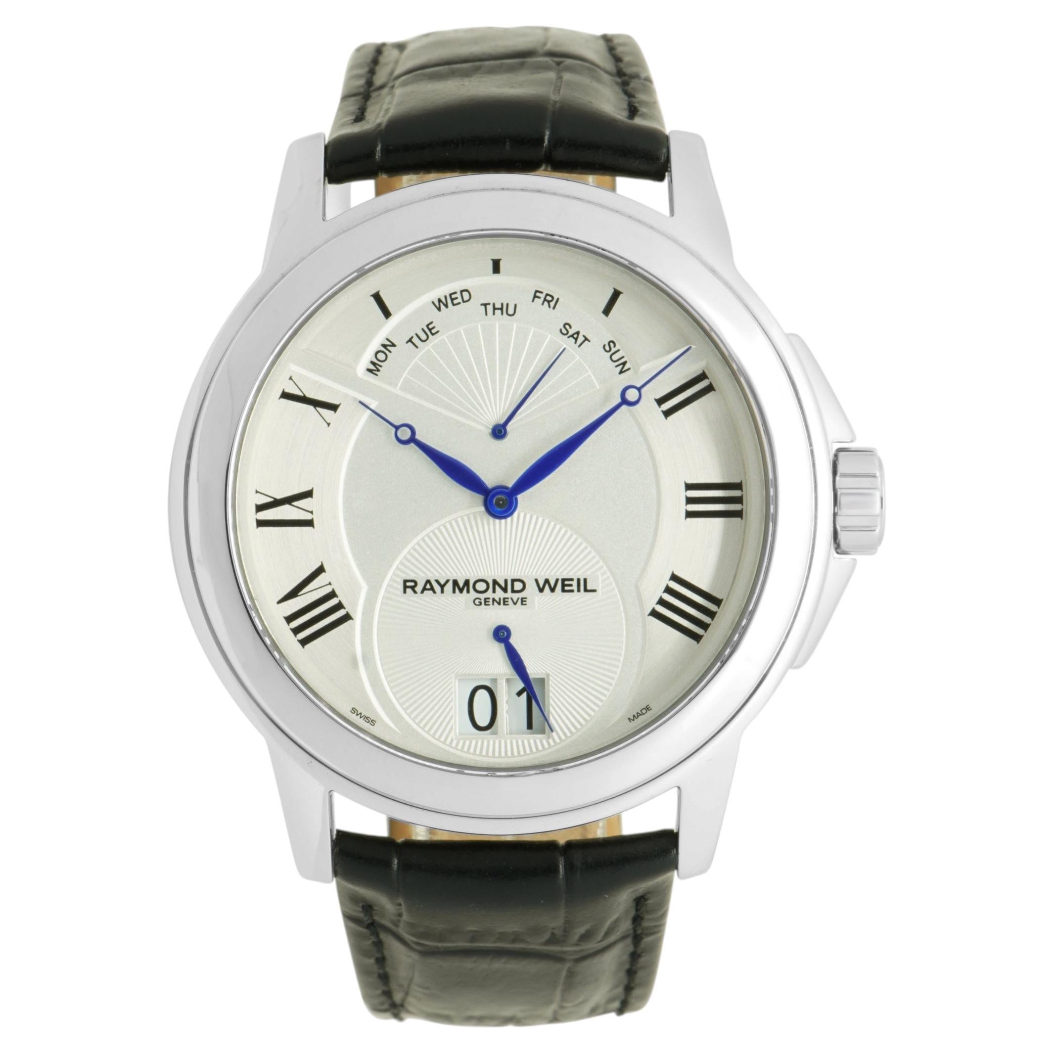 Raymond Weil Tradition in acciaio inossidabile, 42 mm