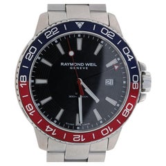 Raymond Weil Tango 300 GMT Orologio da polso da uomo 8280-ST3-20001 Qtz inossidabile 1YrWnty