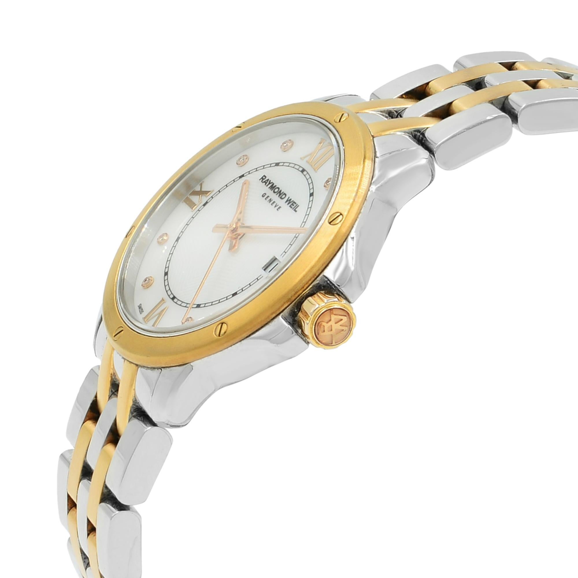 raymond weil tango rose gold
