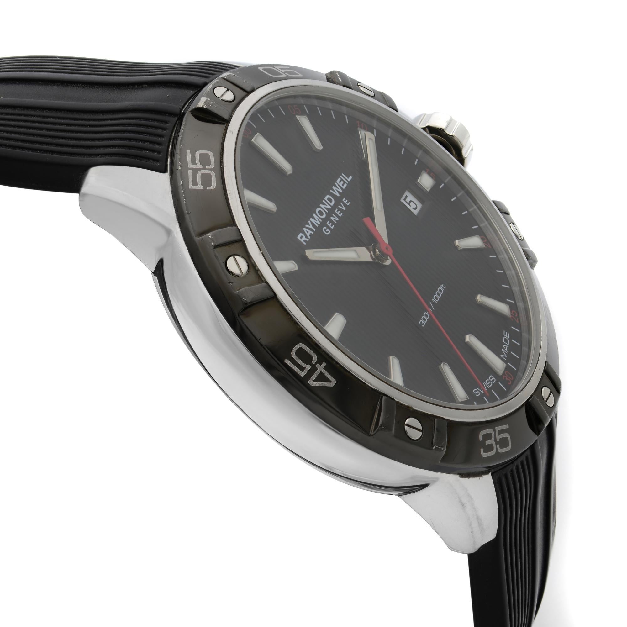Raymond Weil Tango Stainless Steel Quartz Men's Watch 8160-SR1-20001 1