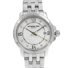 Raymond Weil Tango Stainless Steel MOP Dial Quartz Ladies Watch 5391-ST-00995