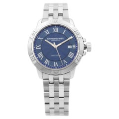 Raymond Weil Tango Steel Blue Dial Quartz Classic Men's Watch 8160-ST-00508