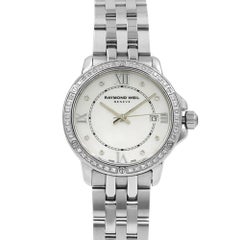 Raymond Weil Tango Steel Diamond MOP Dial Quartz Ladies Watch 5391-STS-00995
