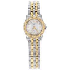 Raymond Weil Tango Steel Gold Tone MOP Dial Quartz Ladies Watch 5790-SPS-00995