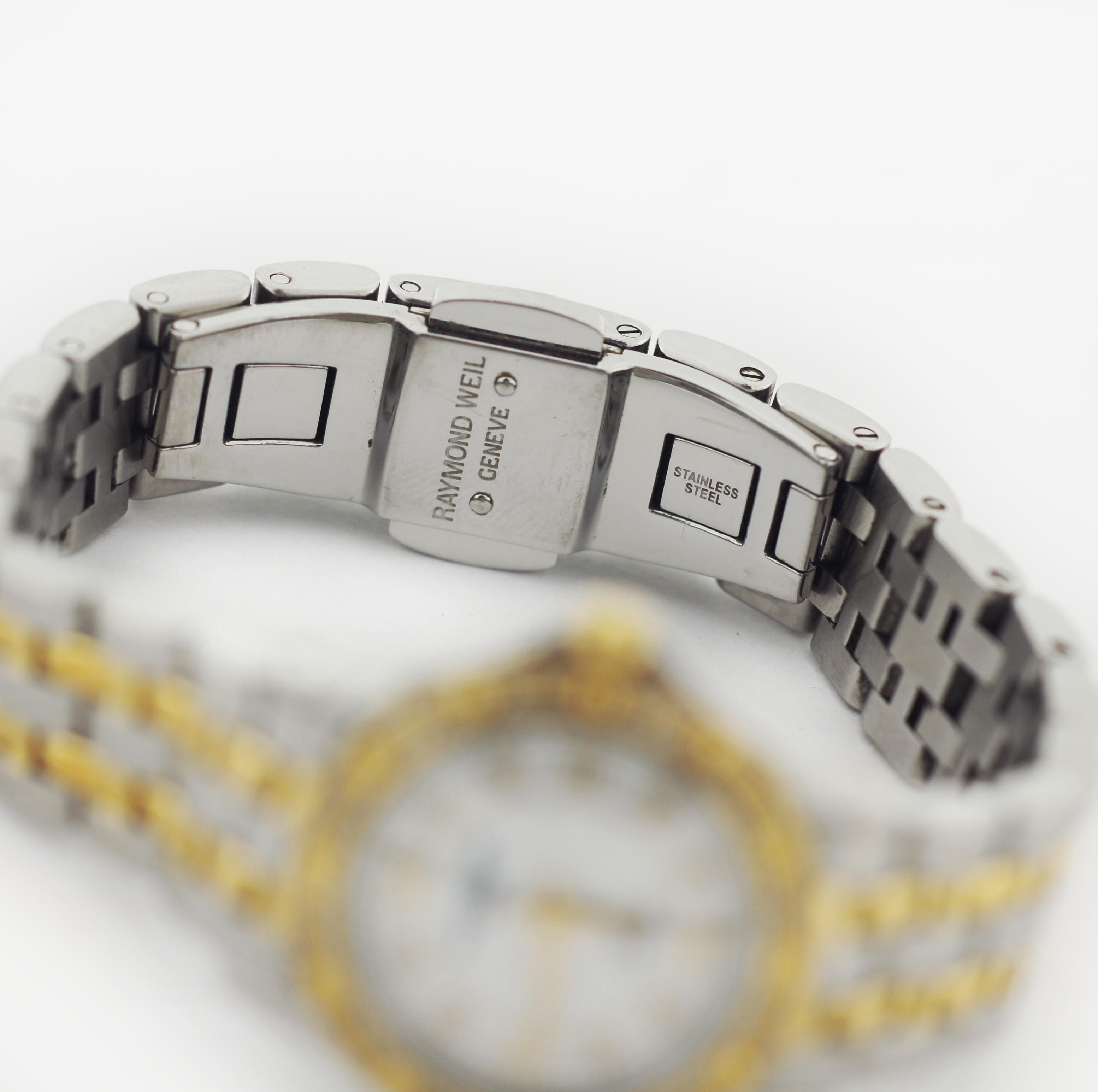 RAYMOND WEIL Tango Two Tone MOP Diamond 5790 Watch 1