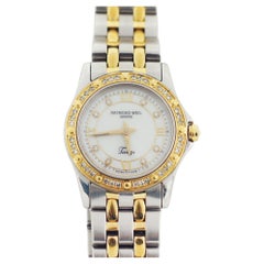 RAYMOND WEIL Tango Two Tone MOP Diamond 5790 Watch