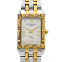 Raymond Weil Tango White MOP Dial Steel Diamonds Ladies Watch 5971-SPS-00995