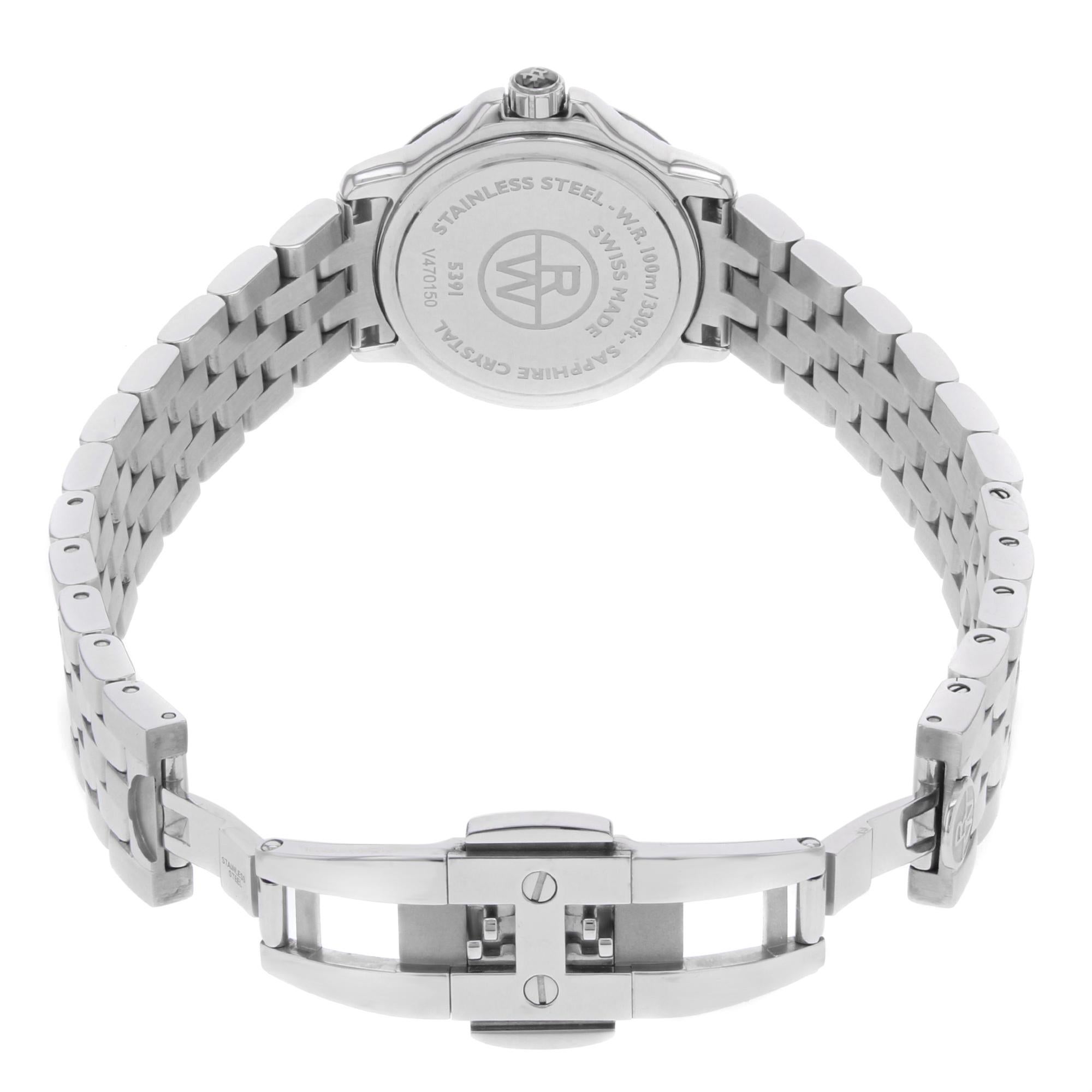 Raymond Weil Tango White MOP Diamond Markers Steel Ladies Watch 5391-ST-00995 1