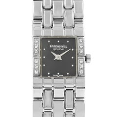 Raymond Weil Tema 5886-DB-BK Diamonds Stainless Steel Quartz Ladies Watch