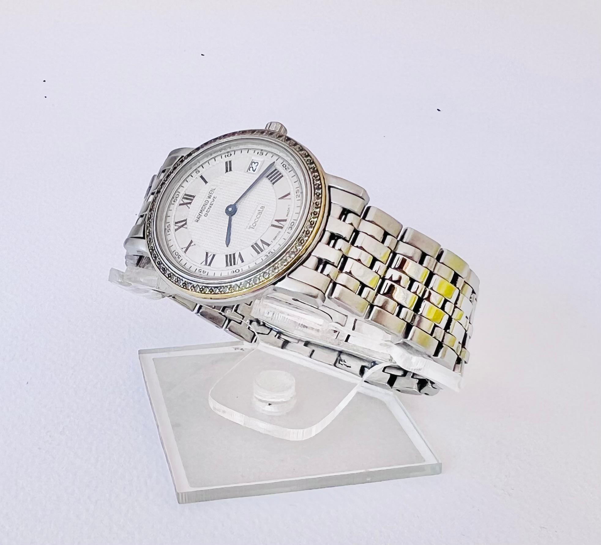 Raymond Weil Toccata Diamant-Edelstahl-Uhr 5564 Schweizer Uhr 8
