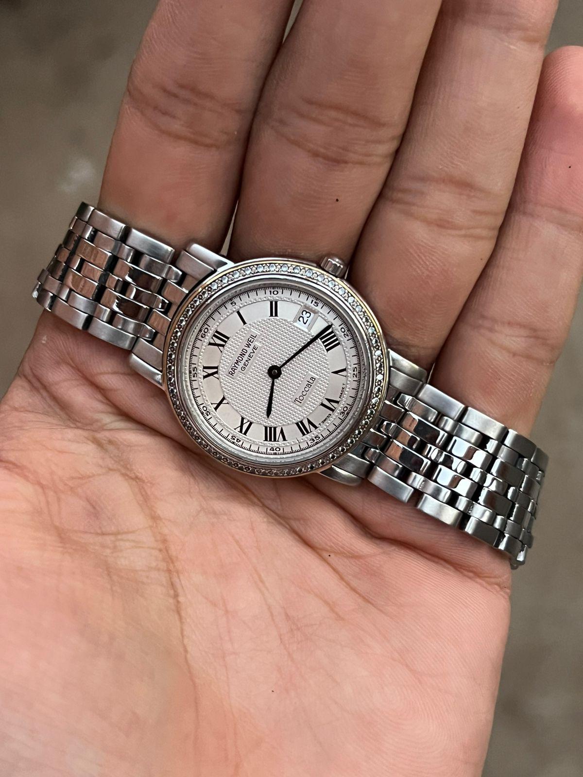 Raymond Weil Toccata Diamant-Edelstahl-Uhr 5564 Schweizer Uhr 1
