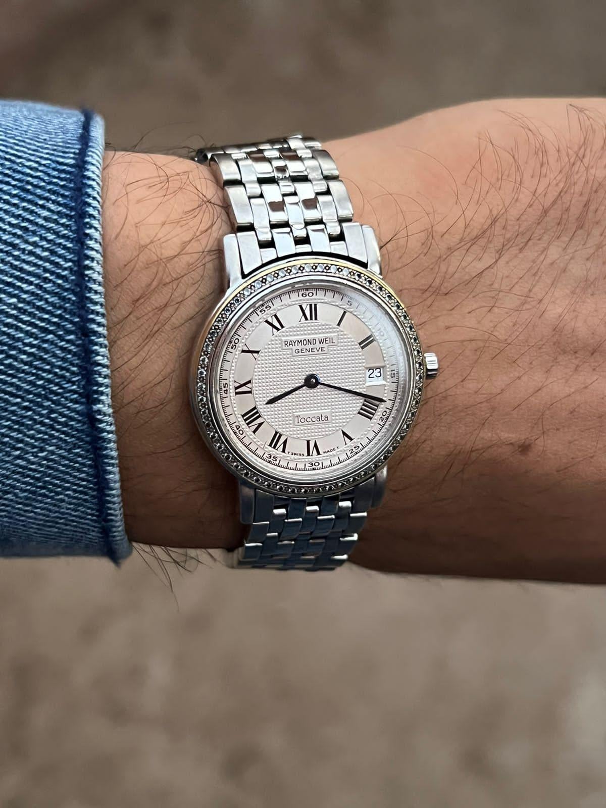 Raymond Weil Toccata Diamant-Edelstahl-Uhr 5564 Schweizer Uhr 2