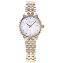 Raymond Weil Toccata MOP Dial Two-Tone Steel Quartz Ladies Watch 5988-SP5-97081
