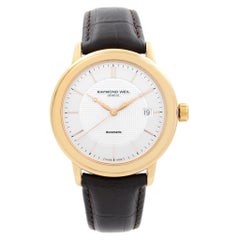 Raymond Weil Toccata Rose Gold PVD Steel Silver Dial Mens Watch 2837-PC5-65001